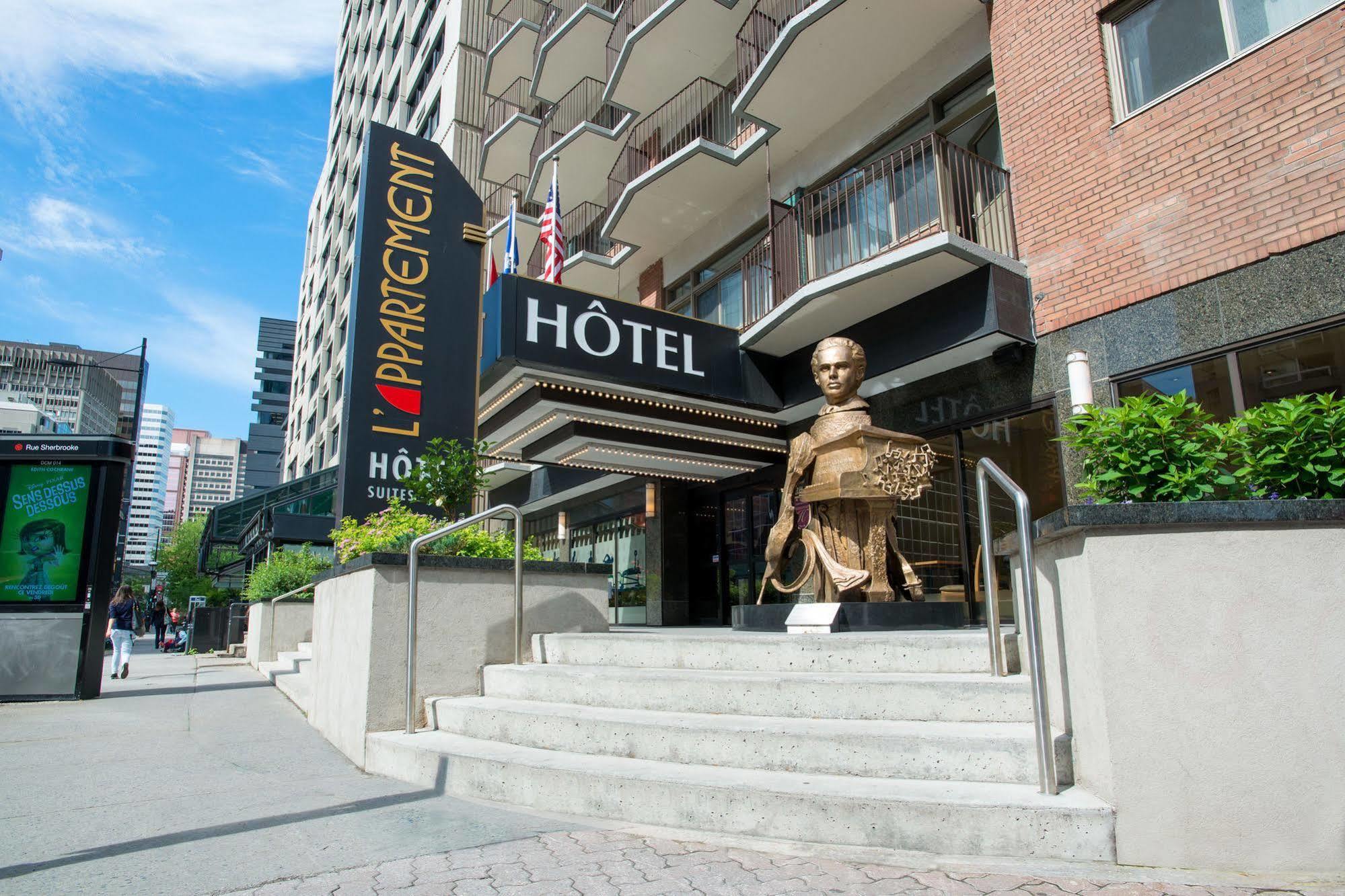 L'Appartement Hôtel Montréal Exterior foto