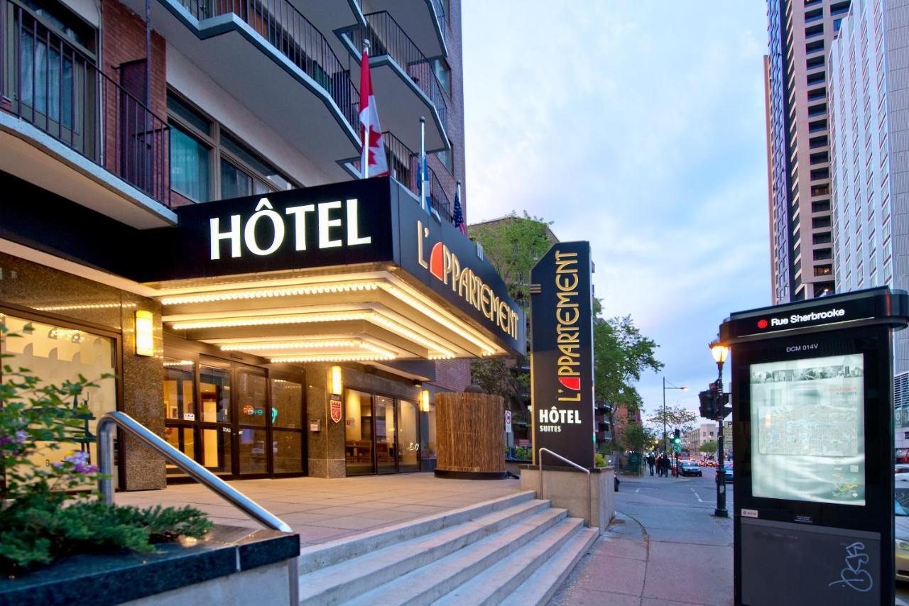 L'Appartement Hôtel Montréal Exterior foto